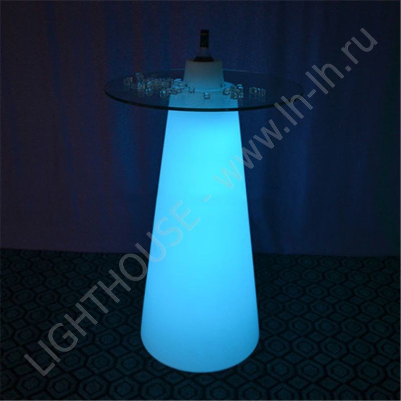 Светящийся LED стол Haroue S RGB Accum (под заказ)