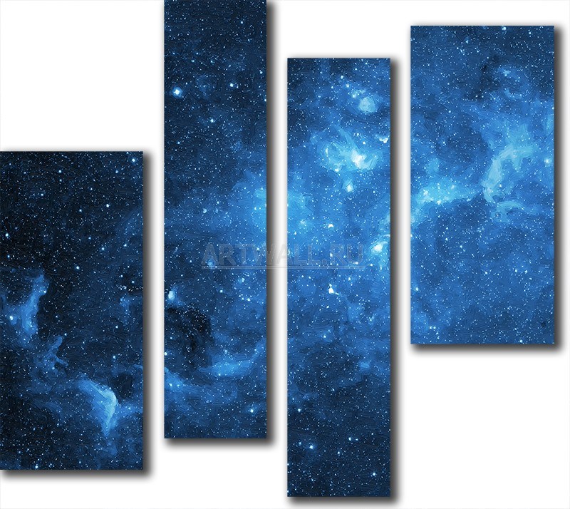 Модульная картина «Созвездия» 80×71 см