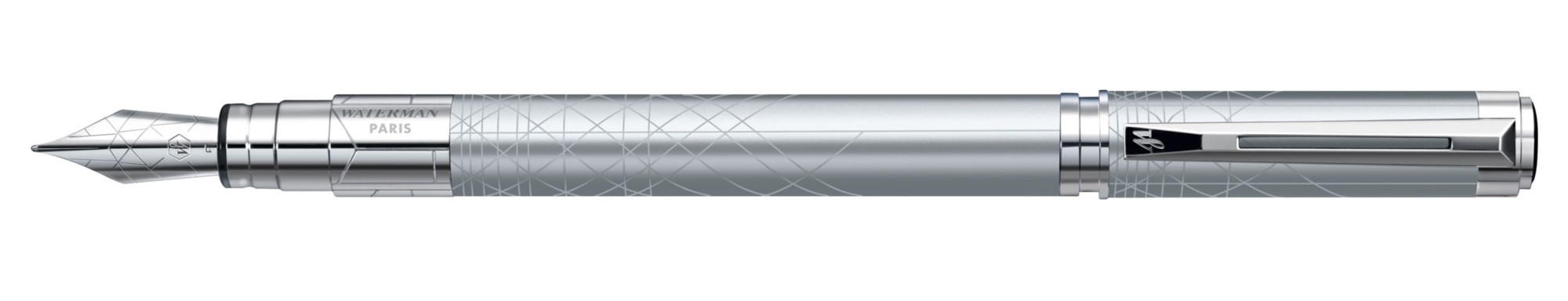 Перьевая ручка Waterman Perspective Silver CT M