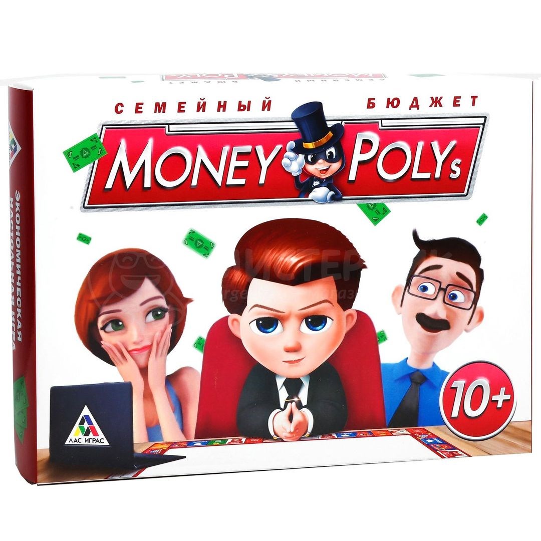 Настольная игра Money Polys Семейный бюджет