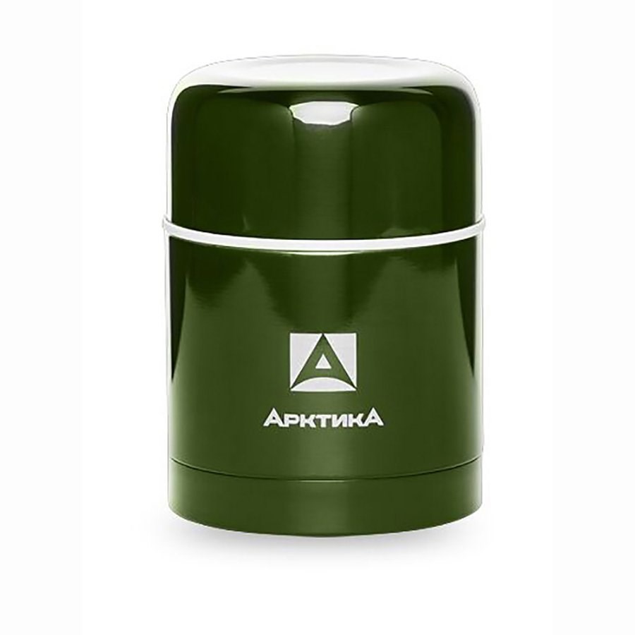Термос «Арктика» с широким горлом, для еды, болотный, 500 мл