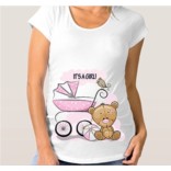 Футболка для беременных It is a Girl!
