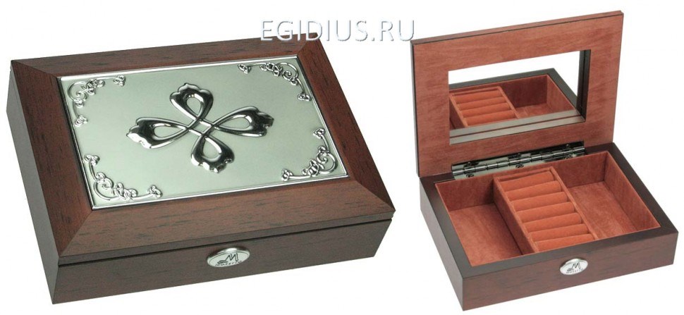 Ювелирная шкатулка Moretto 18*13*5см 110-171