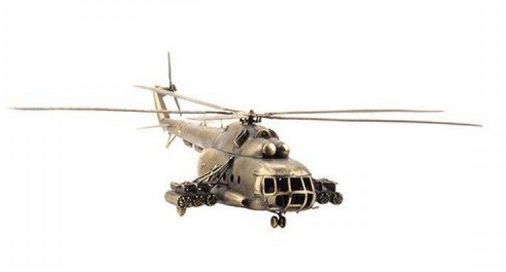 Бронзовый Вертолет МИ-8Т (1:72)