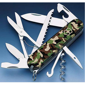 Солдатский нож с лезвием 111 мм VICTORINOX