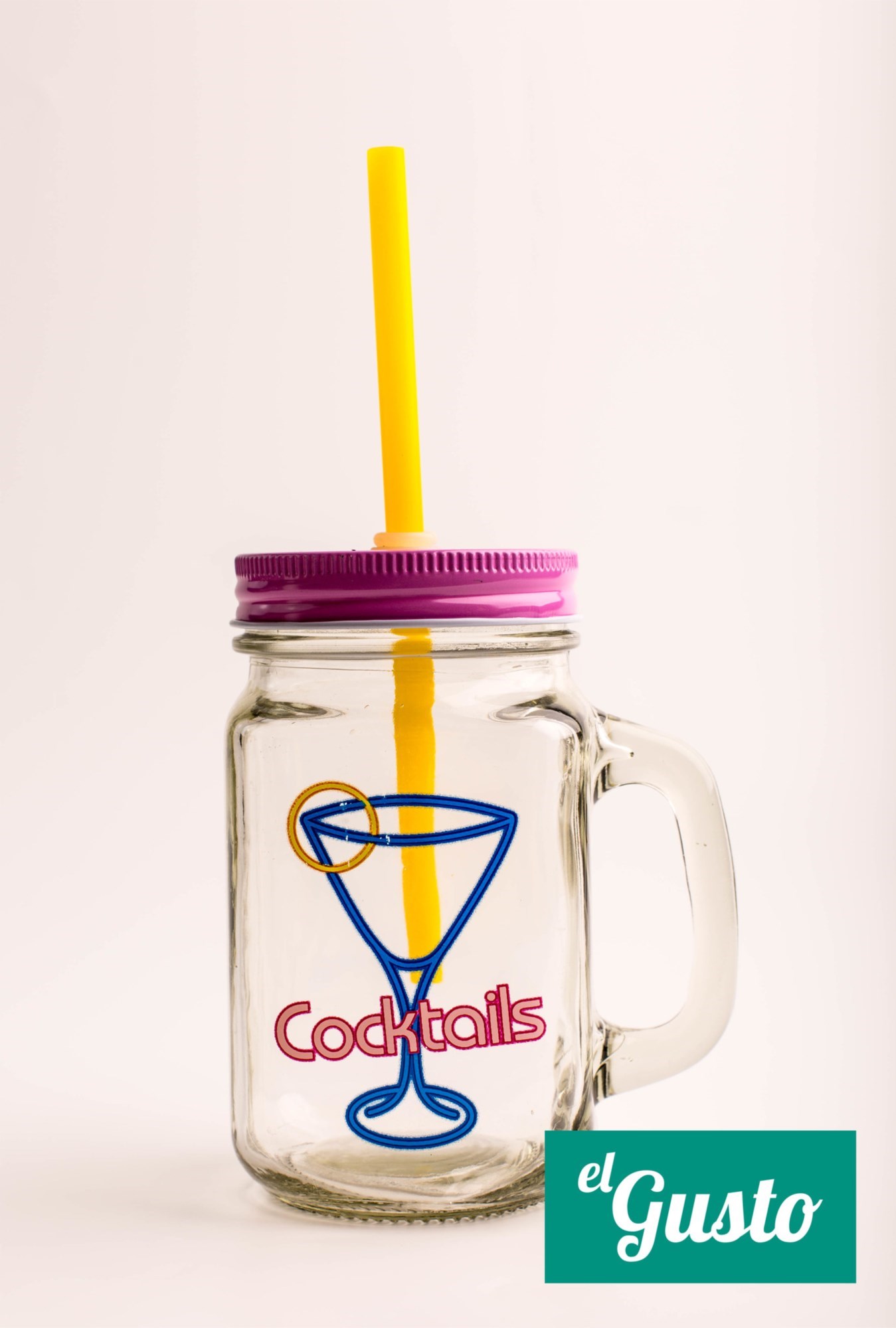 Баночка для смузи и коктейлей Beach cocktail