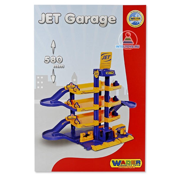Детская парковка JET, 4-уровневая