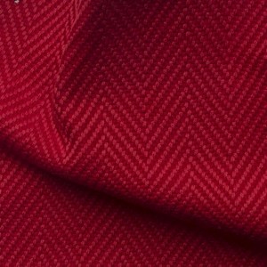 Плед Herringbone Red