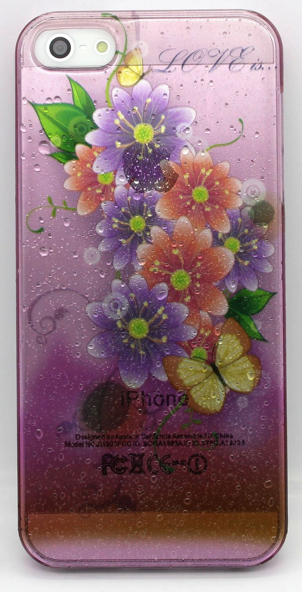 Прозрачный чехол для iphone 5