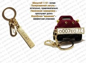 Брелок Госномер копия