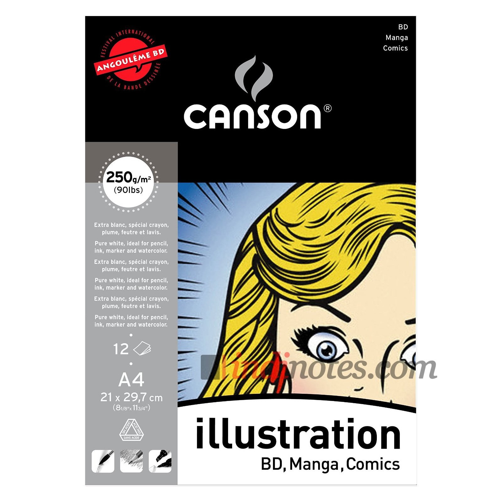 Альбом-склейка Canson Illustration