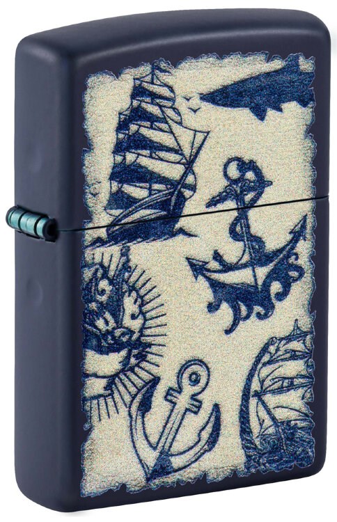 Зажигалка Zippo Nautical Design 49774 с гравировкой