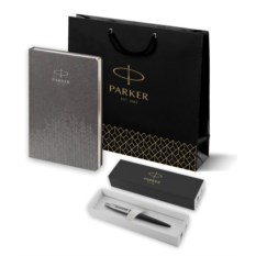 Подарочный набор: Шариковая ручка Parker Jotter Essential, Satin Black CT 1951110_5103184