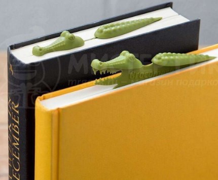 Закладка для книги Крокодил
