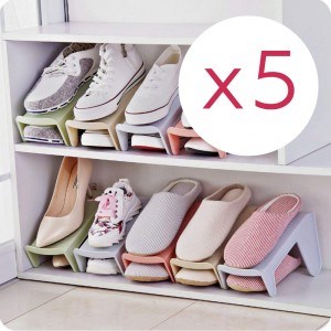 Комплект из 5 подставок для обуви, 25,5 х 10 х 13 см
