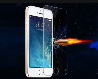 Закаленное защитное стекло для iphone 5