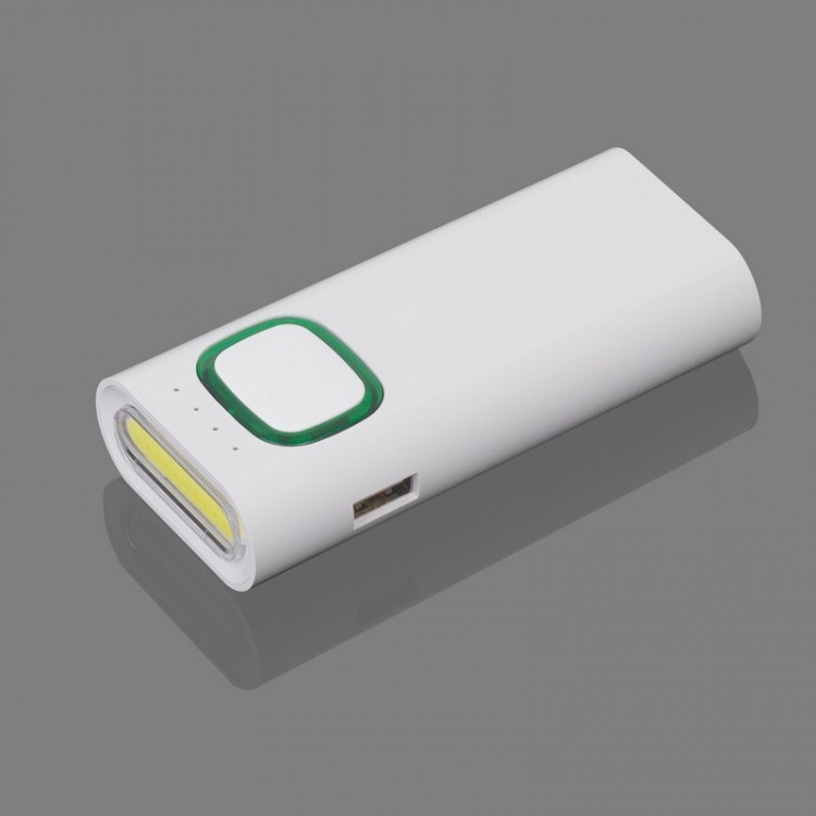 Зарядное устройство с ультраярким LED-фонариком