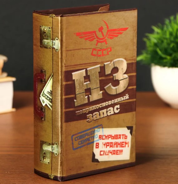 Книга-сейф Неприкосновенный запас