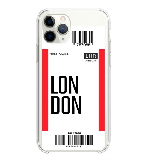 Чехол для iPhone One-way Ticket #10