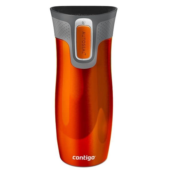 Оранжевая термокружка Contigo West Loop
