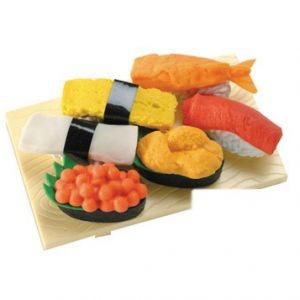 Набор ластиков Sushi