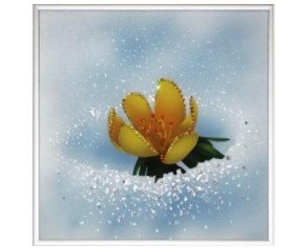 Картина Swarovski Вестник весны