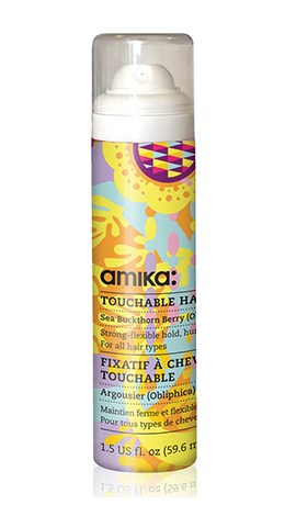 Лак подвижной фиксации Touchable, amika
