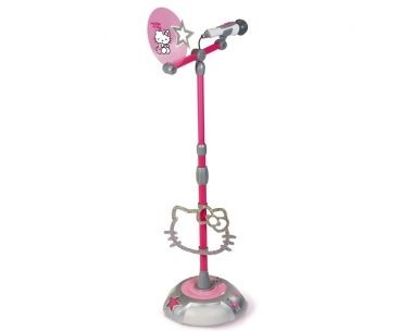 Микрофон на стойке Hello Kitty