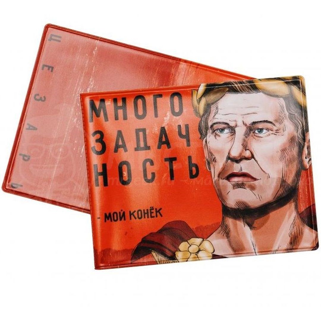 Обложка для студенческого билета «Цезарь»