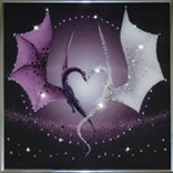 Картина Swarovski "Сердце дракона"
