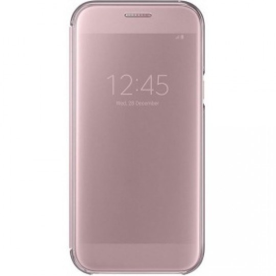 Чехол Clear View Cover для Galaxy A5 (2017) розовый