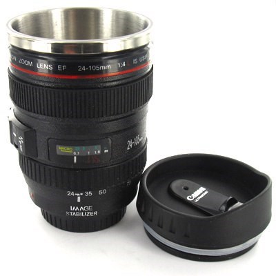 Кружка в виде объектива Canon