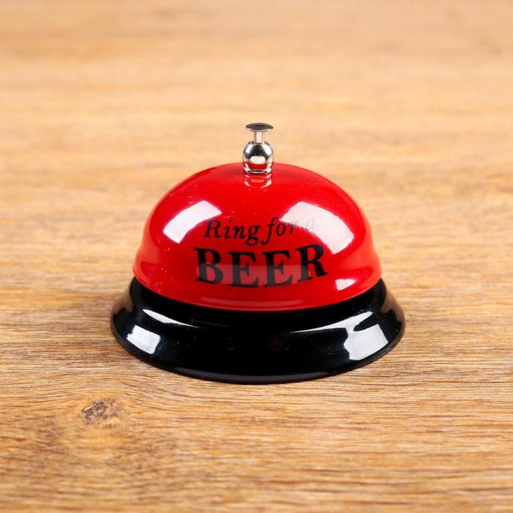 Звонок настольный Ring for a beer, цвет микс