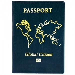 Обложка для паспорта Global citizen