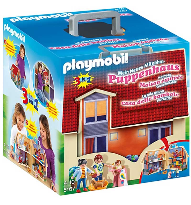 Конструктор Playmobil Возьми с собой Кукольный дом