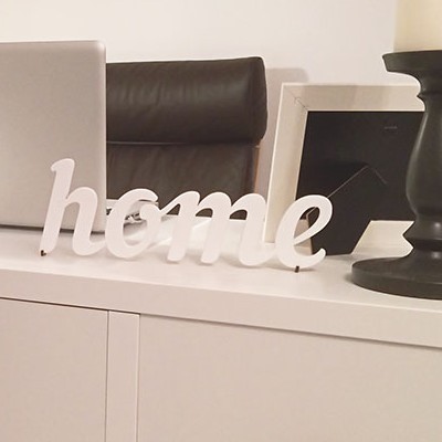 Декоративное слово Home
