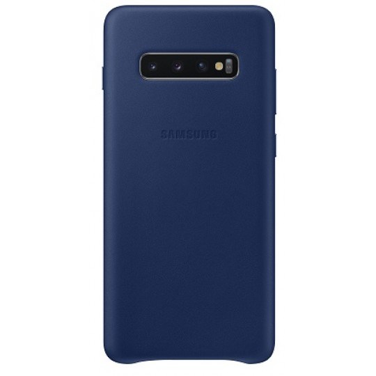 Чехол Samsung Leather Cover Galaxy S10+, navy