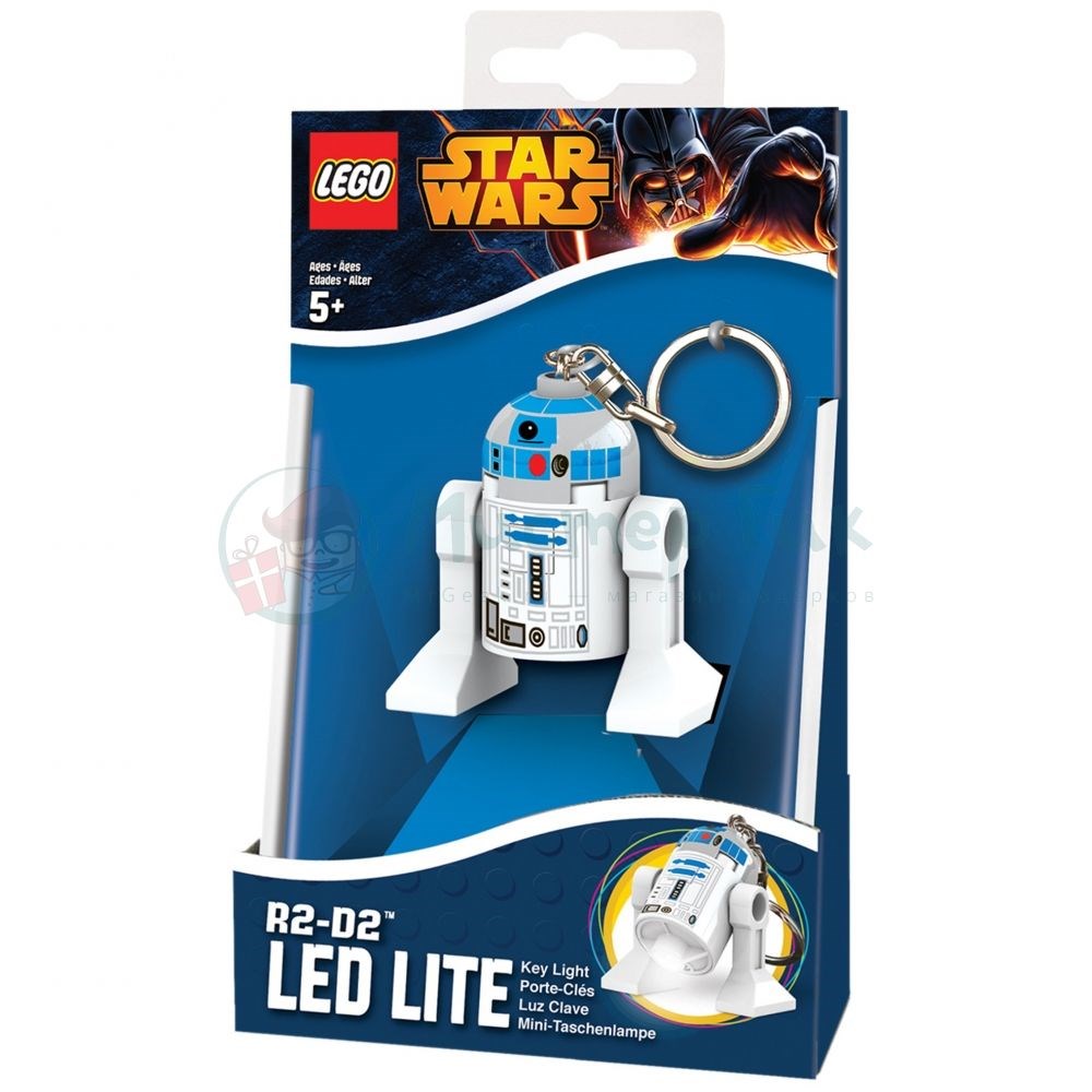 Брелок-фонарик Lego Star Wars R2-D2