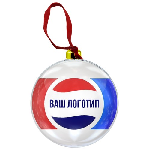 Елочное украшение с вашим логотипом