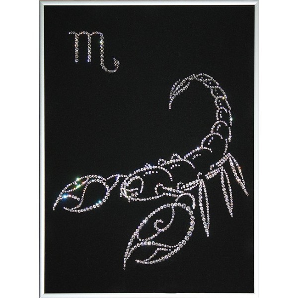 Картина Swarovski Знак зодиака - Скорпион