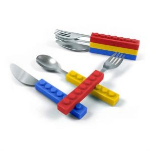 Столовый набор Лего Snack&Stack
