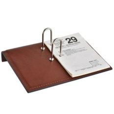 Держатель для календаря Luxe из кожи Full Grain Toscana Tan