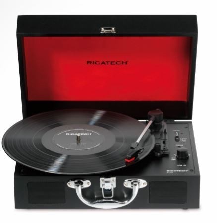 Проигрыватель винила ретро Ricatech RTT25 Executive Black