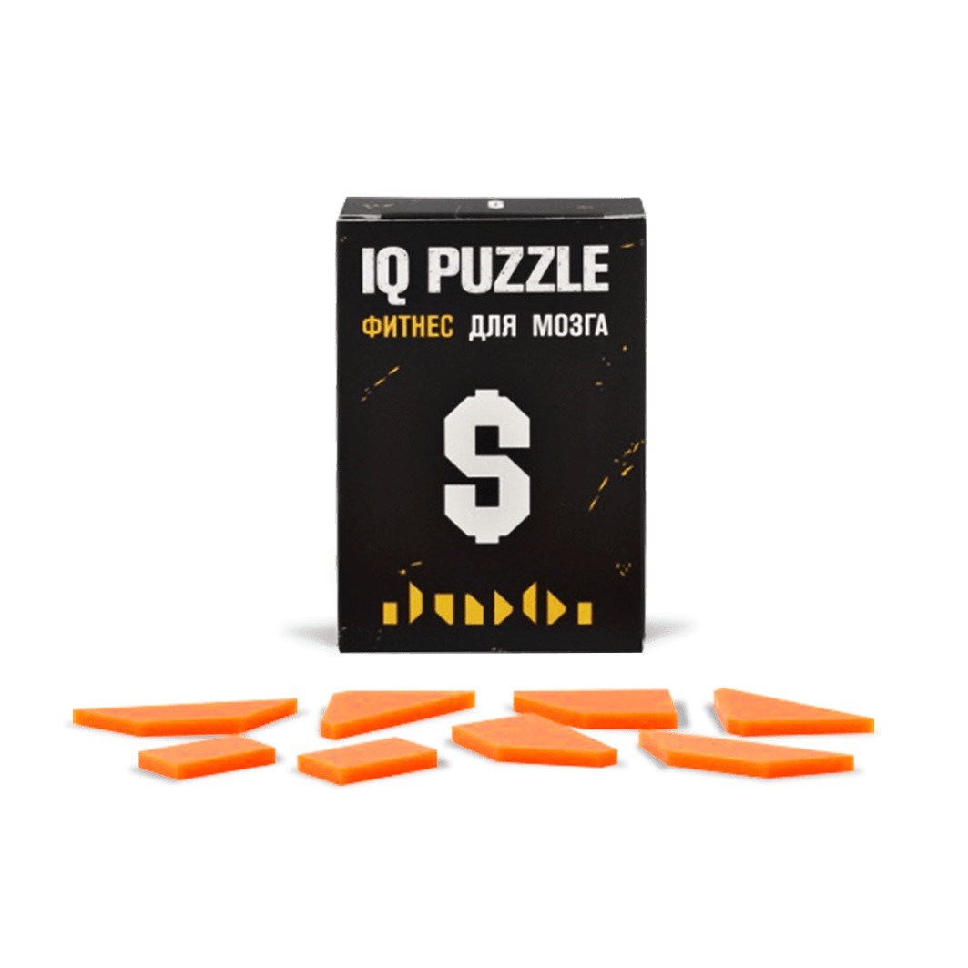 IQ PUZZLE Доллар $ (8 деталей)