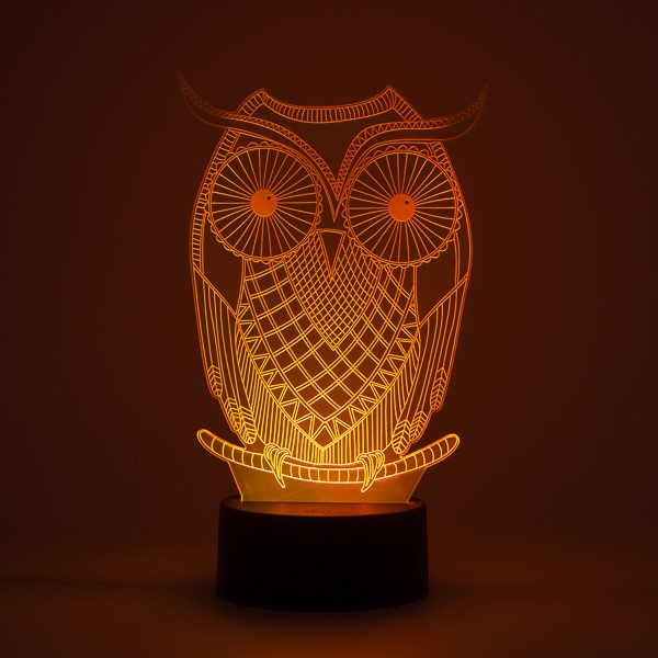 3D Ночник Совушка