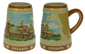 Пивная коллекционная кружка Суздаль