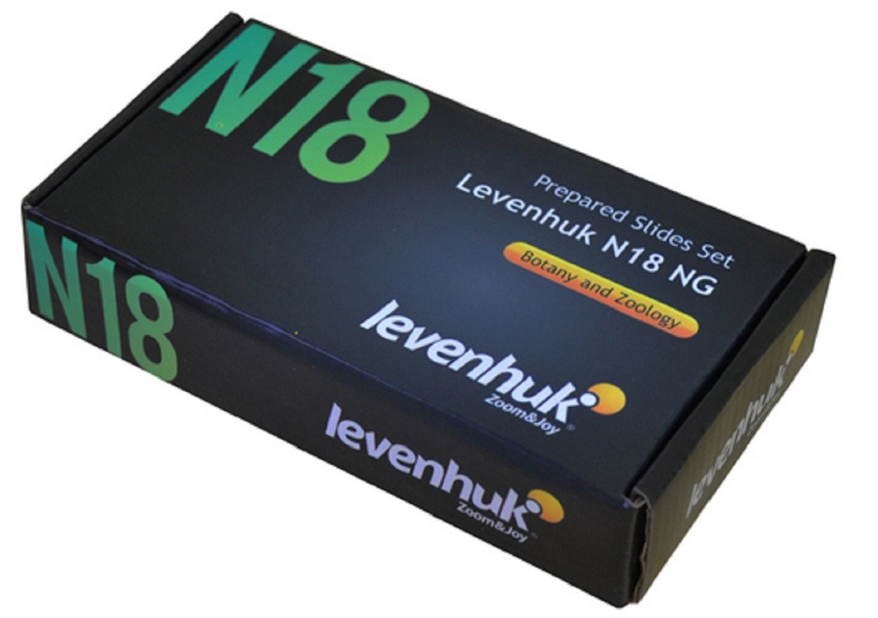 Набор микропрепаратов Levenhuk N18 NG