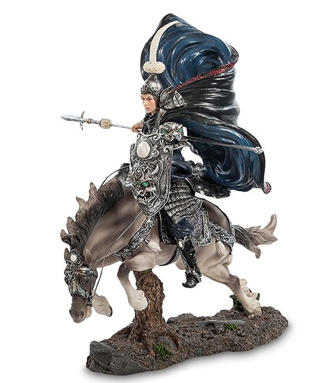 Статуэтка Veronese Китайский воин на коне (color)