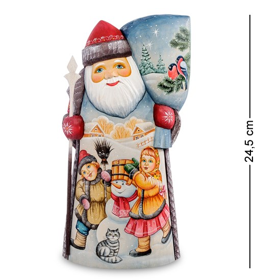 Фигурка Дед Мороз с мешком, 24 см