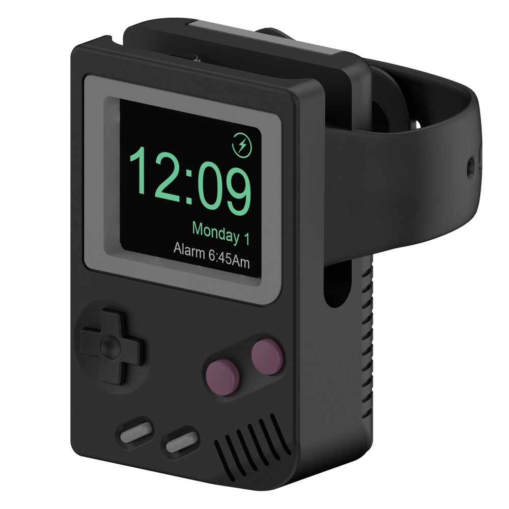 Подставка в стиле ретро для Apple Watch (черная)